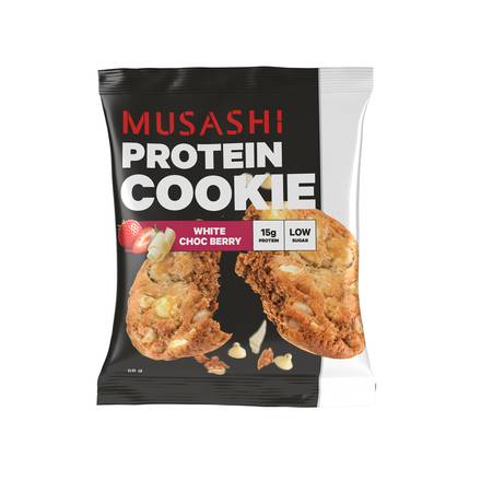 Musashi Protein Cookie White Chocolate Berry 58g