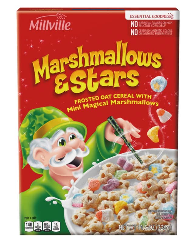 Millville Marshmallows & Stars Frosted Oat Cereal (11.5 oz)