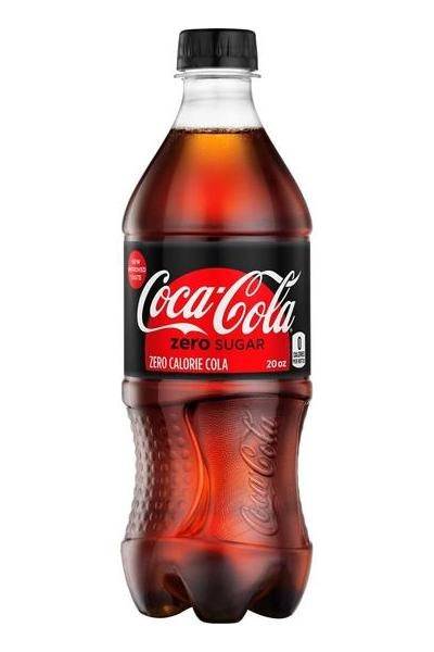 Coca-Cola Zero Sugar Cola Bottles (20 fl oz)