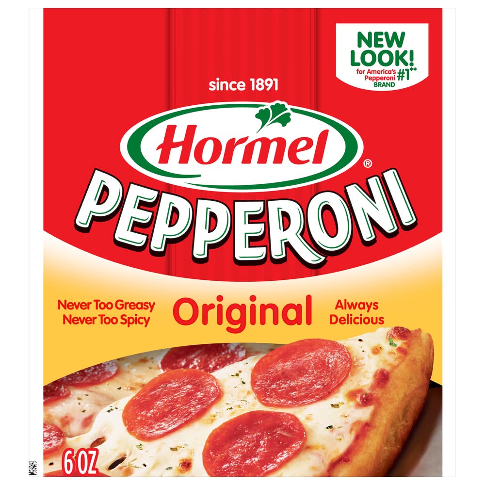 Hormel Pepperoni Slices, Original (6 oz)