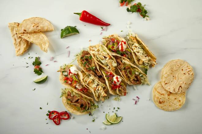 Choose 3 Taco options (Total 9 Tacos)
