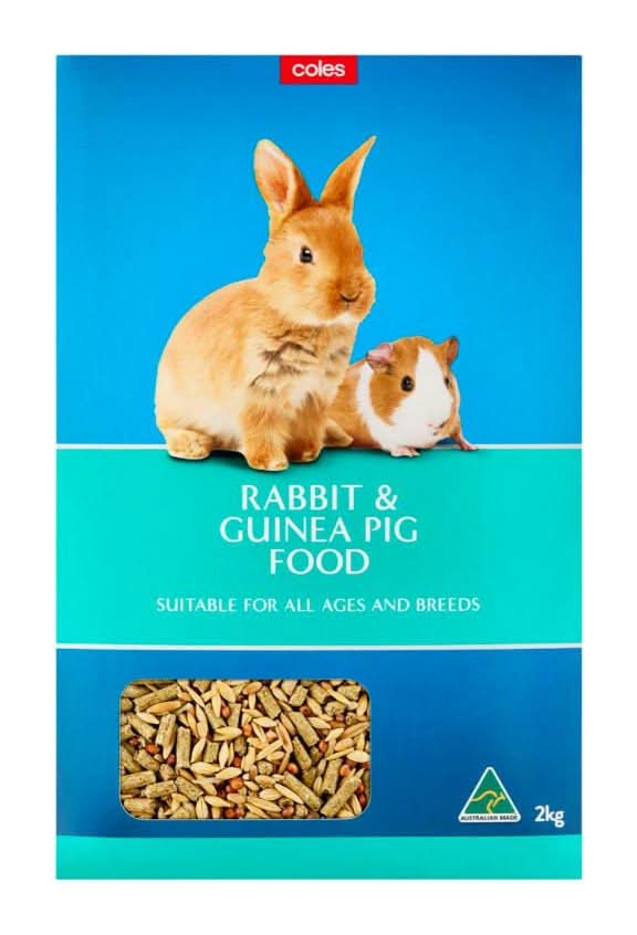 Coles Rabbit And Guinea Pig Food 2kg