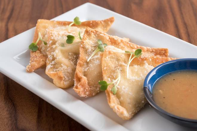 PINEAPPLE CHEESE WONTONS