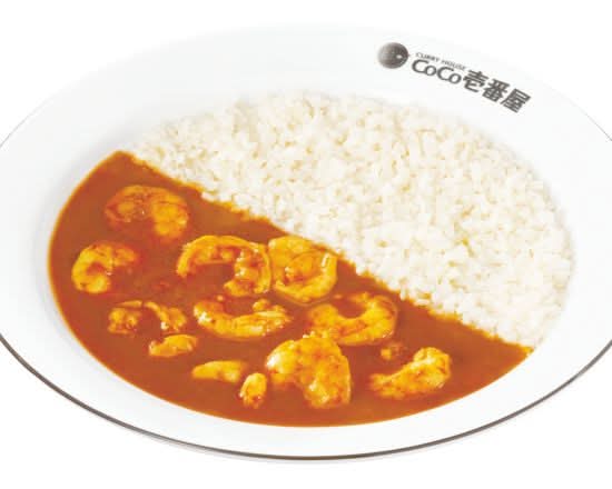 THE海老カレー（海老増し）　刻みカリフラワー THE shrimp curry (with lobster stock)(ex shrimp),shredded cauliflower