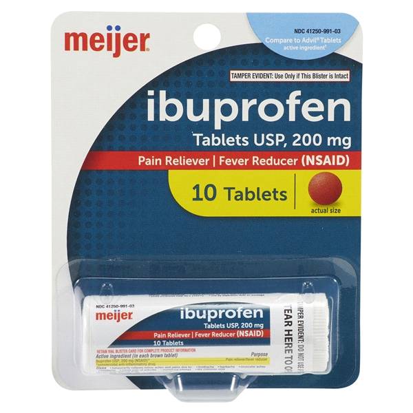 Meijer Ibuprofen 200 mg Tablets (10 ct)