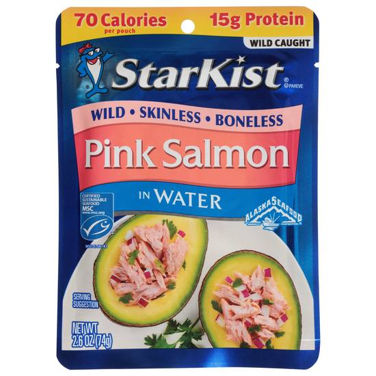 Starkist Skinless & Boneless Pink Salmon in Water