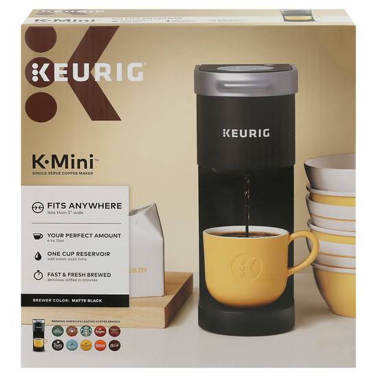 Keurig K-Mini Matte Black Single Serve Coffee Maker