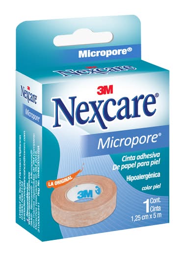Nexcare · Cinta adhesiva micropore hipoalergénica (100 g)