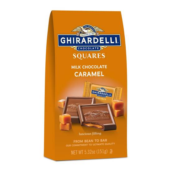 Ghirardelli Squares Milk Chocolate With Caramel Filling