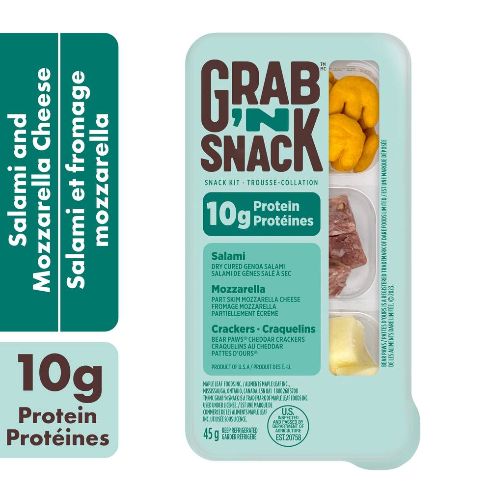 Grab 'N Snack Dry Cured Geona SalamiMozzarellaBear Paws Delivery Near