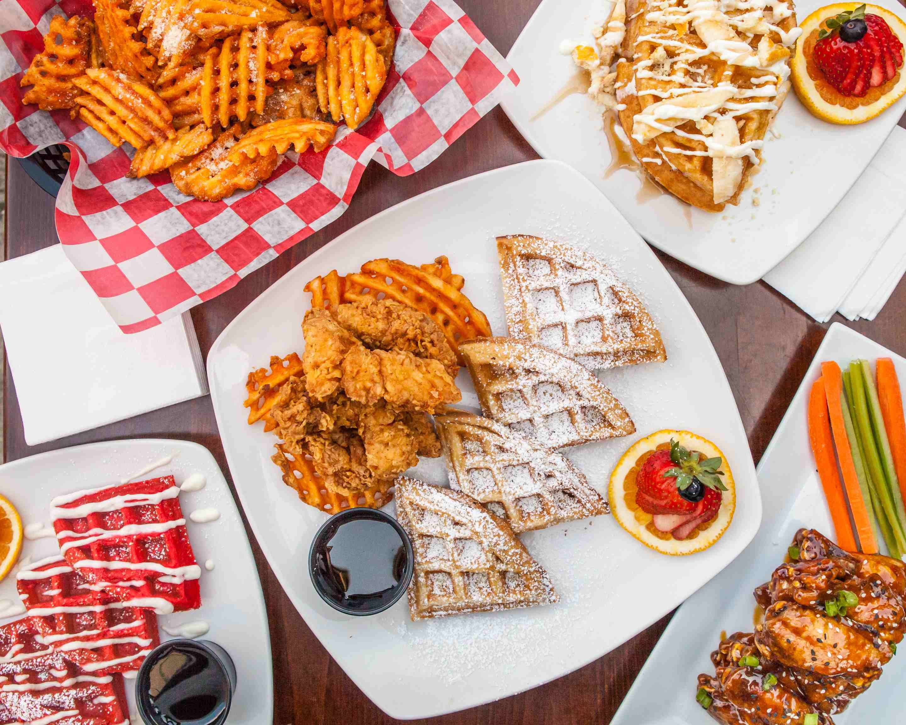 & Waffles North Hollywood Menu Los Angeles • Order & Waffles North