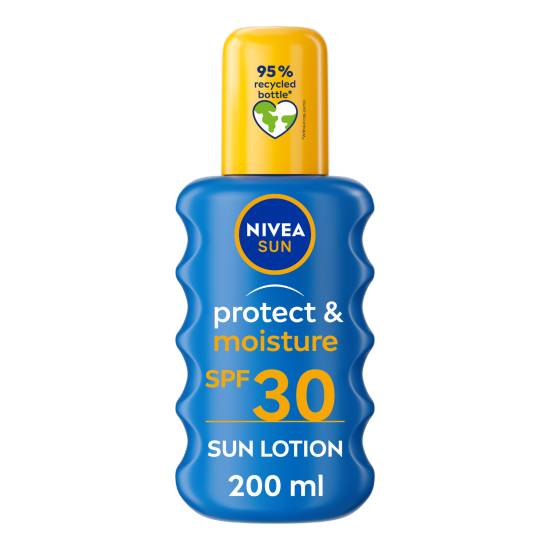 Nivea Sun Protect & Moisture Sunscreen Spray Spf 30 200ml