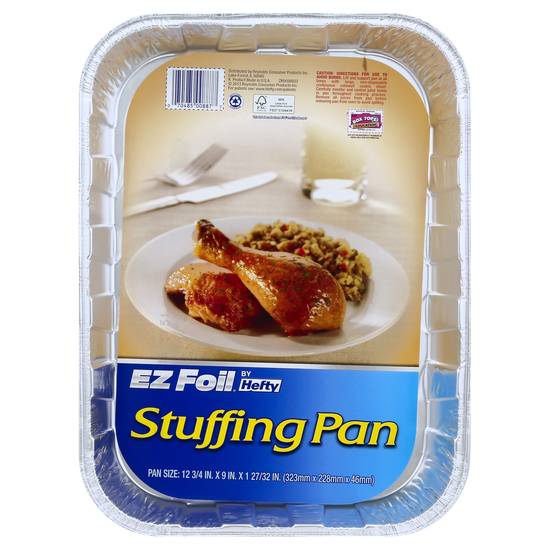 Ez Foil Stuffing Pan