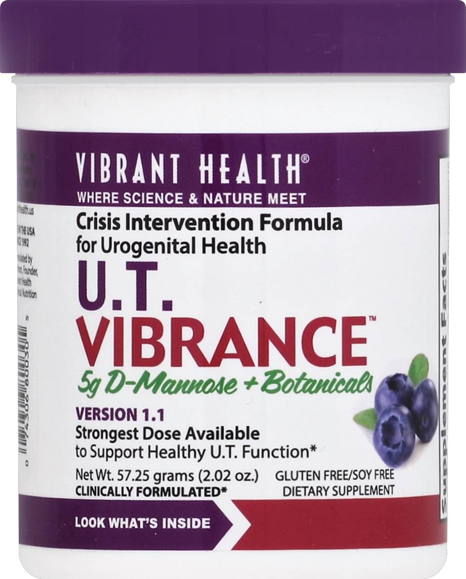 Vibrant Health U.t. Vibrance D Mannose Botanicals Supplements (2.07 oz)