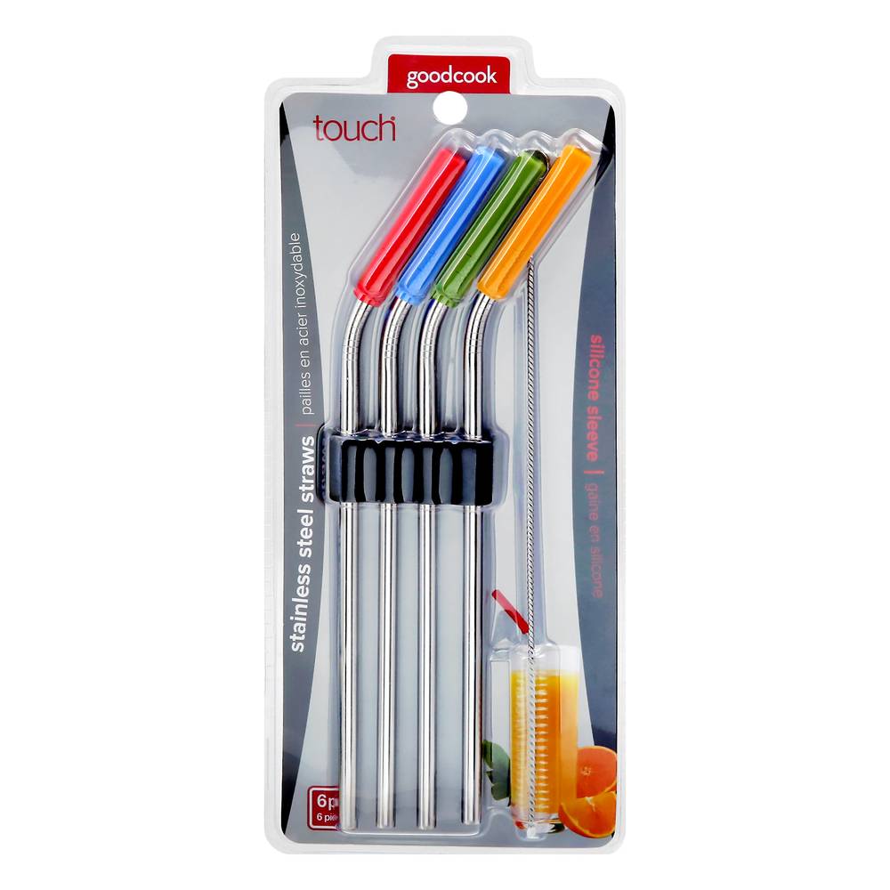 GoodCook Stainless Steel Straws