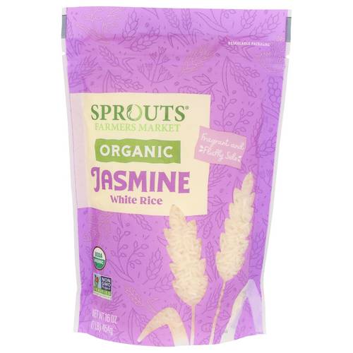 Sprouts Organic White Jasmine Rice