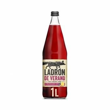 Tinto de verano Ladrón de Verano con limón botella 1 l.