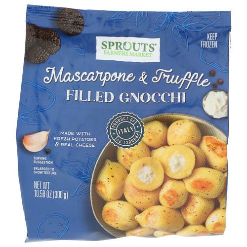 Sprouts Mascarpone & Truffle Filled Gnocchi