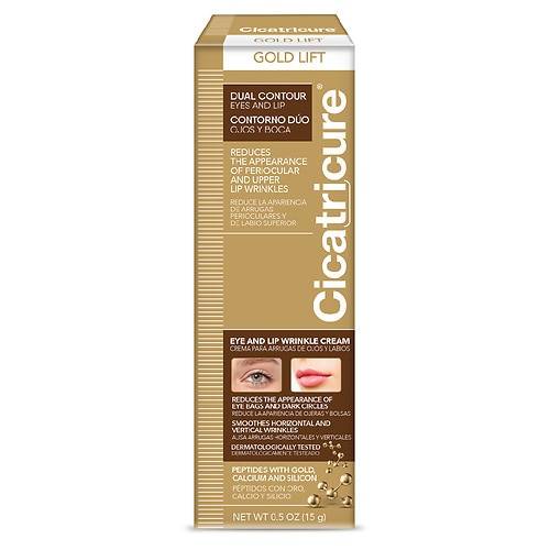 Cicatricure Gold Lift Dual Contour Eye and Lip Wrinkle Cream - 0.5 oz