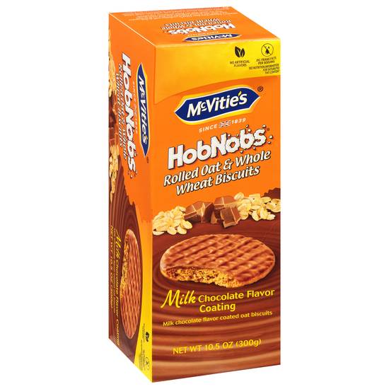 Mcvitie's Hobnobs Milk Chocolate Oat & Whole Wheat Biscuits (10.5 oz)