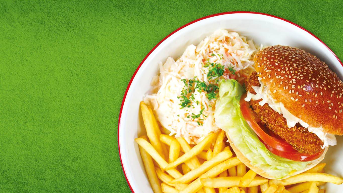 Menu Veggie Burger