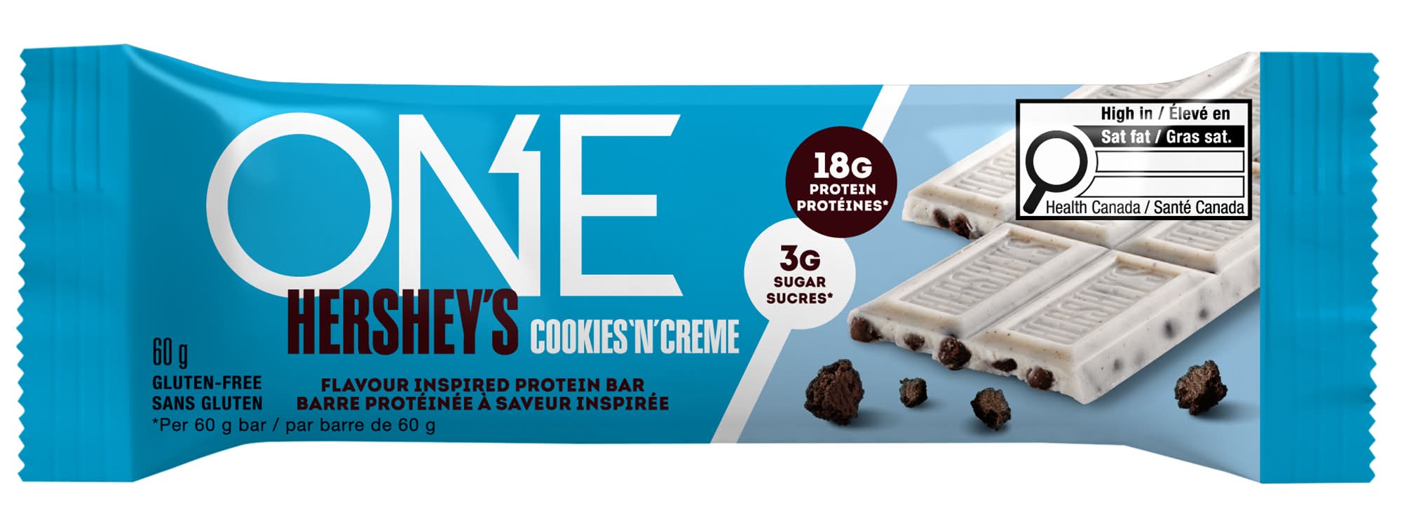 One Hershey's Chocolate, Cookies 'N' Creme (60 g)
