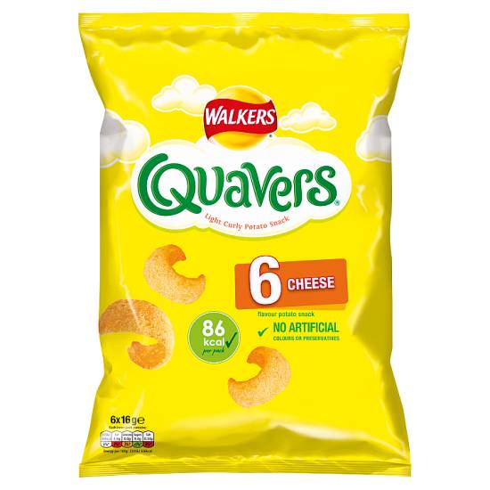 Walker's Quavers Multipack Crisps (cheese)