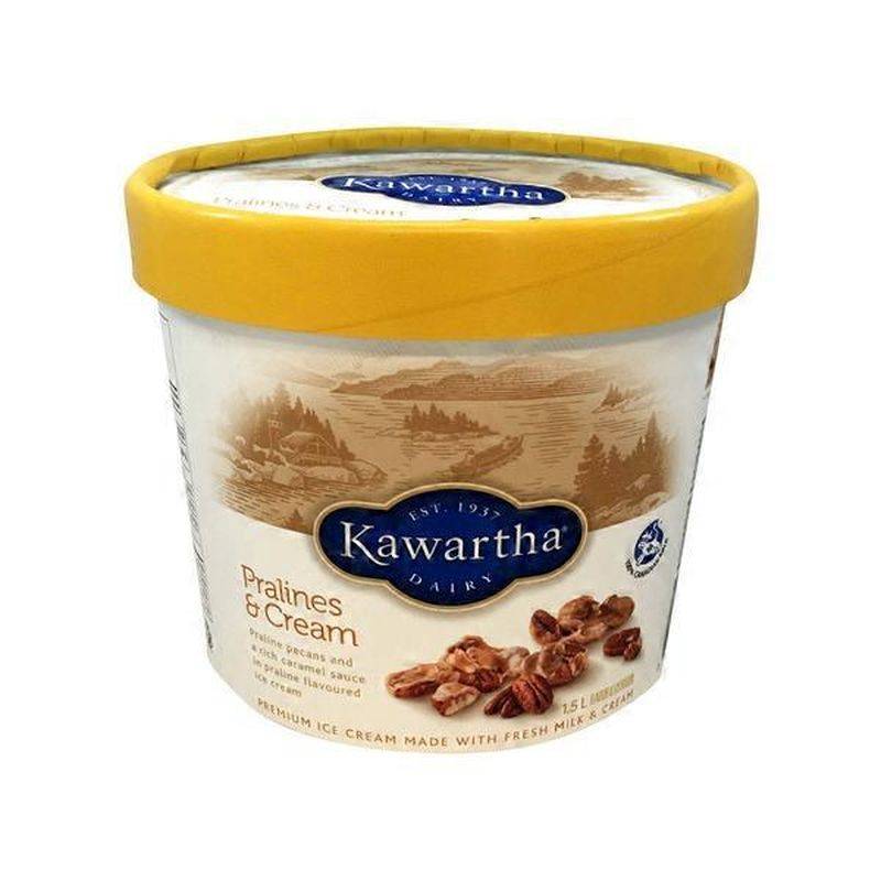 Kawartha Dairy Premium Ice Cream, Praline-Cream (1.5 L)