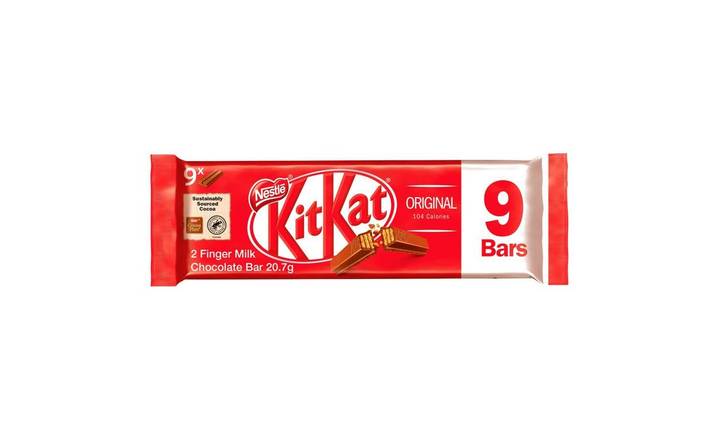 Kit Kat 2 Finger Milk 9 pack (393290) 