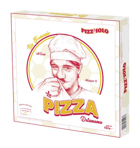 Pizzaiolo - La pizza six fromagio surgelé