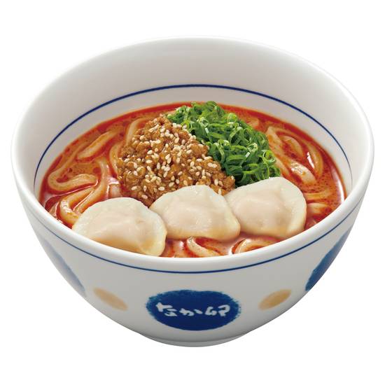 水餃子担々うどん Dandan Spicy Udon w/Boiled Dumplings