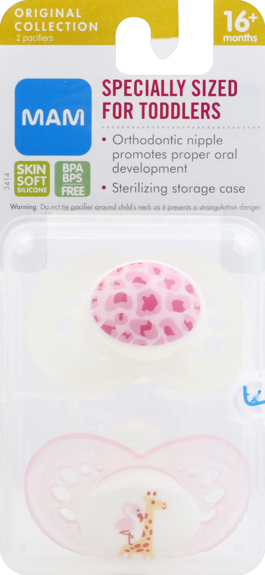 MAM 16+ Months Pacifier For Toddlers (1.6 oz)