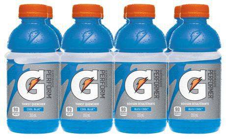 Gatorade · Boisson désaltérante à saveur Bleu cool™ (8x355 ml) - Perform cool blue sports drink (8 x 355 mL)