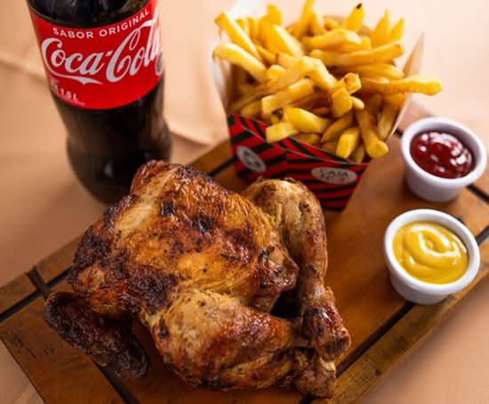 Entero Pollo a Las Brasas