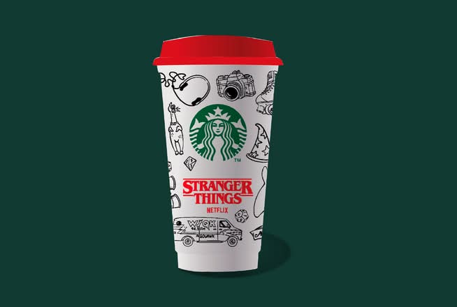 Vaso Reusable Hero Hot Stranger Things