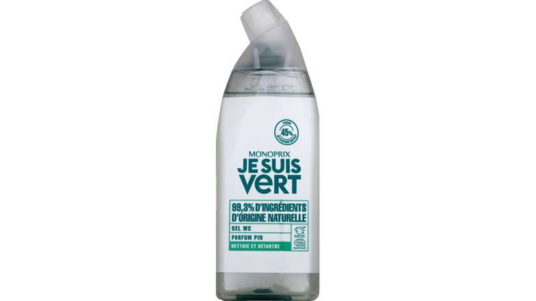 Monoprix Je Suis Vert - Nettoyant gel wc parfum pin