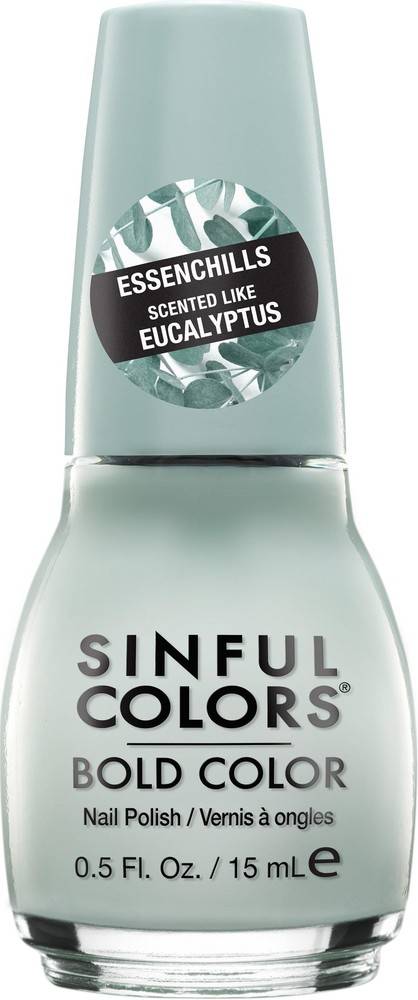 Sinfulcolors Essenchills Nail Polish Eucalyptus (15 ml)