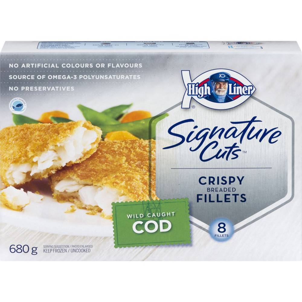 High Liner Signature Breaded Cod Fillets Delivery Near Me Order