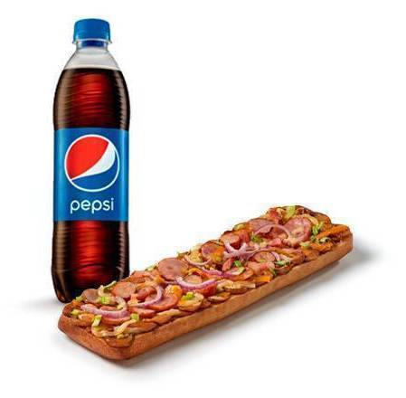 Zapiekanka Wiejska + Napój 500 ml