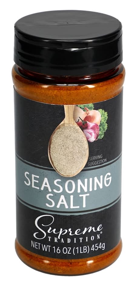 Supreme Tradition Seasoning Salt (16 oz)
