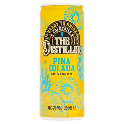 The Distiller Pina Colada, Ready To Drink Cocktail (250ml)