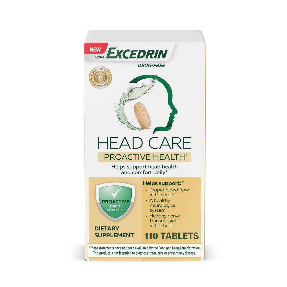 Excedrin Proactive Health Dietary Supplement - 110.0 Ea
