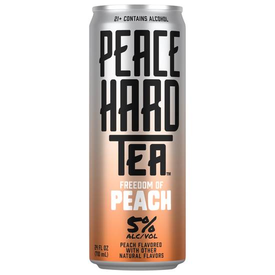 Peace Hard Tea Freedom Of Peach Hard Tea (24 fl oz)
