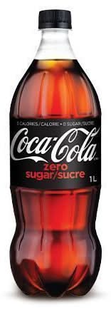 Coca-Cola Zero Sugar Soda (1 L)