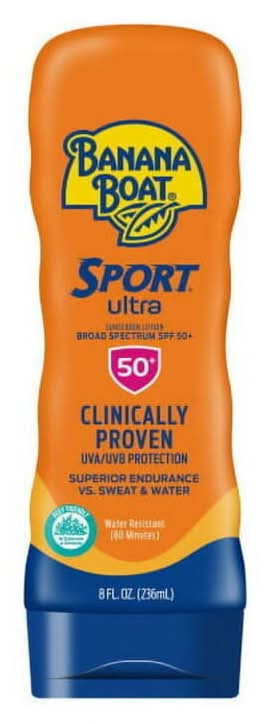 Banana Boat Sport Sunscreen Lotion SPF-50 8oz