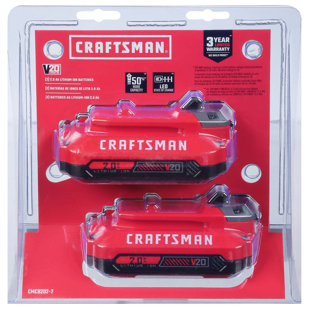 CRAFTSMAN Lithium Ion Batteries