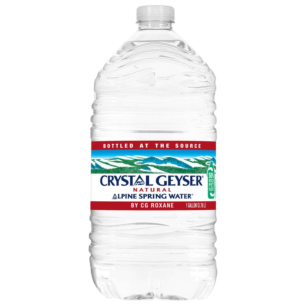 Crystal Geyser Natural Alpine Spring Water (1 gal)