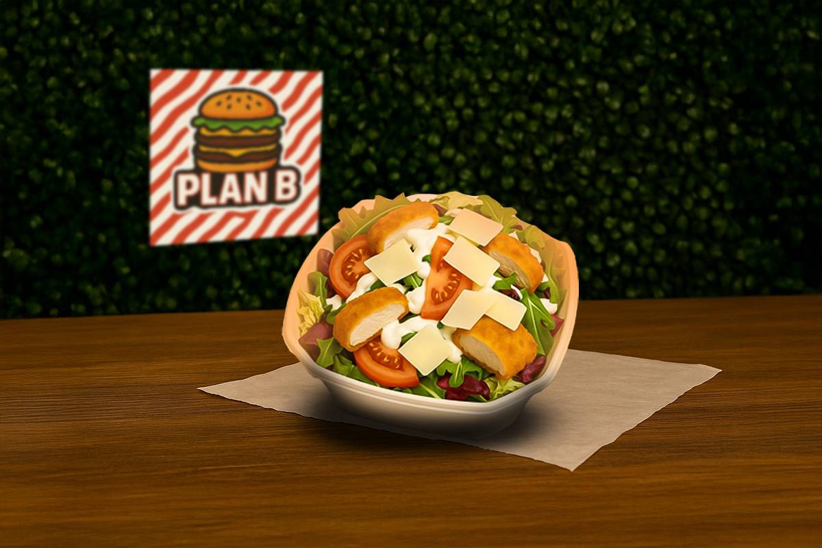 🐔 SALADE CHICKEN CAESAR – CROUSTILLANTE ET GÉNÉREUSE