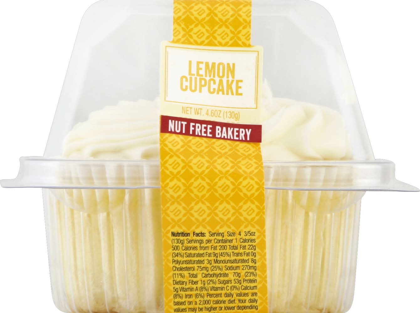 Just Desserts Lemon Cupcake (4.6 oz)