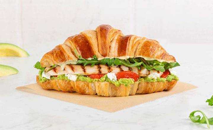 Grilled Chicken and Avocado Croissant